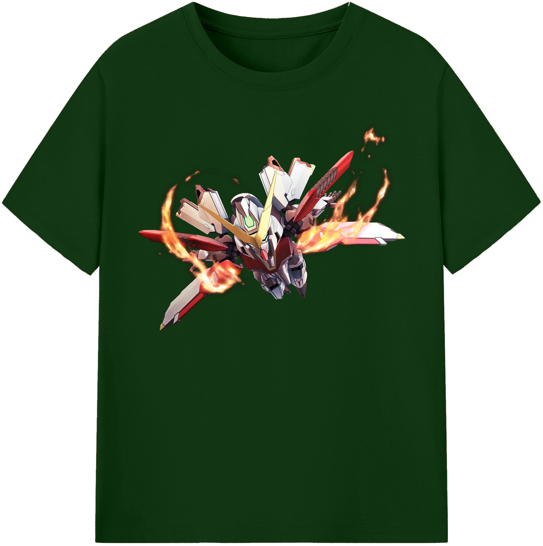 （画像用） 機動戦士ガンダム Mobile Suit Gundam 綿100％半袖Tシャツ（フロントプリント）